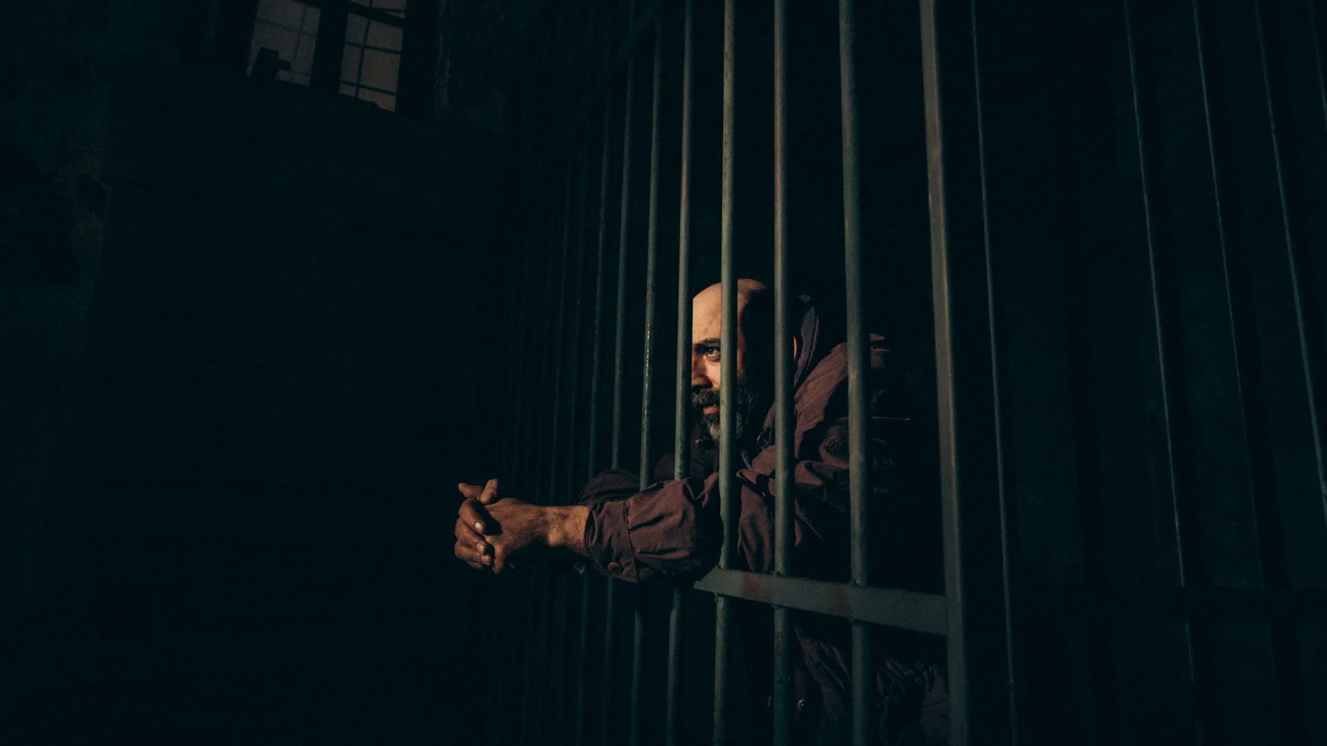 Prison bars background